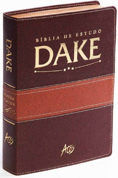 Bíblia de Estudo Dake Nova Edição - Marrom